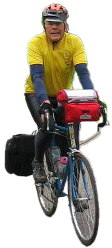 David on bike