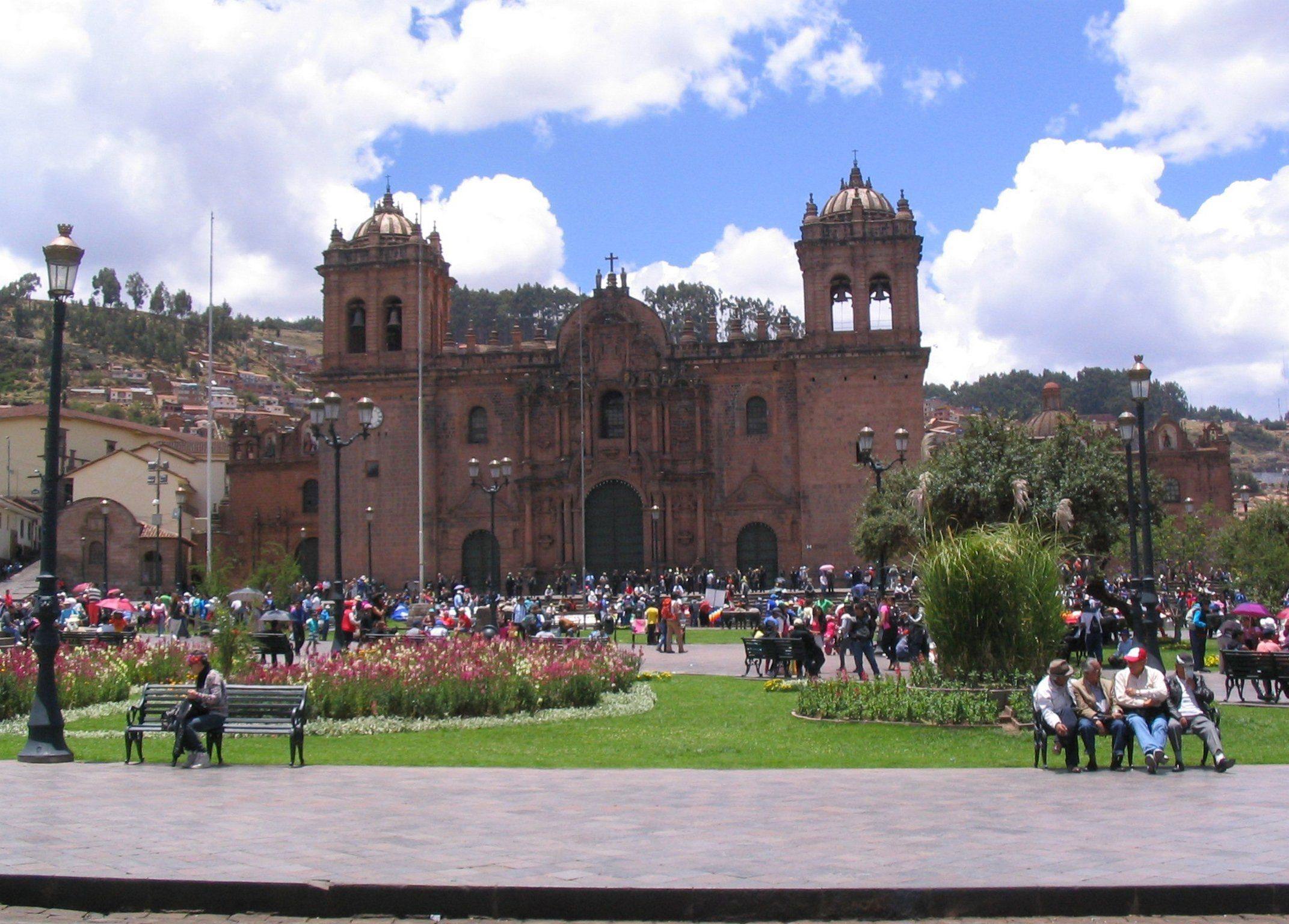 picture of us in Cusco