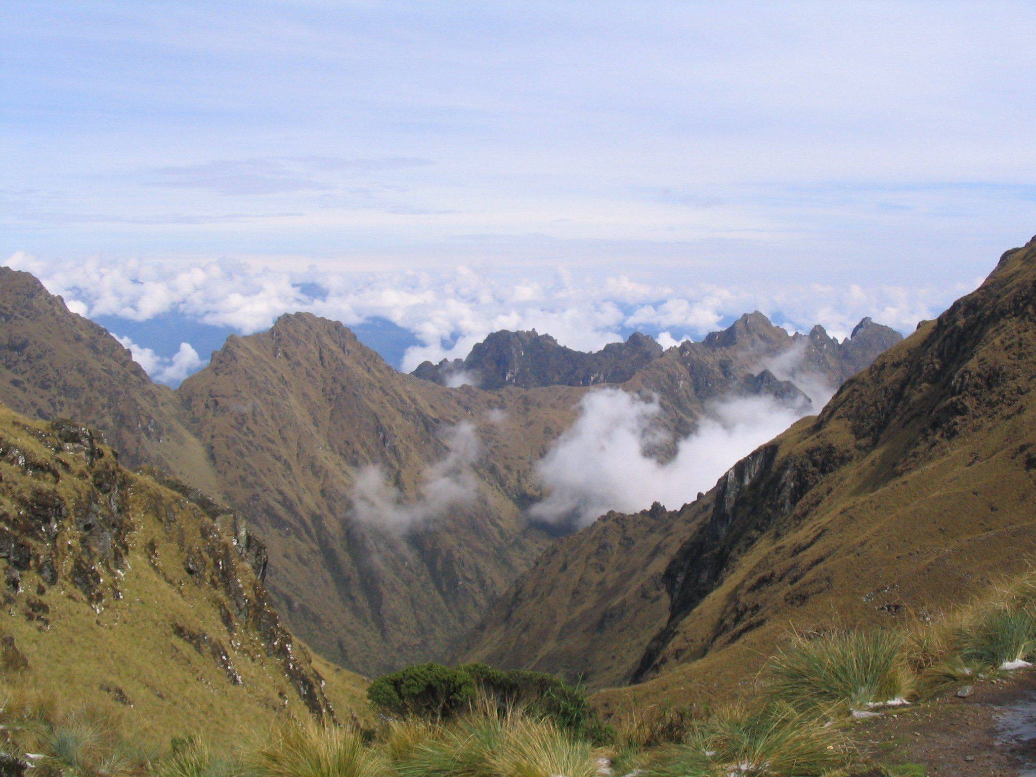 picture of us in Inca Trail