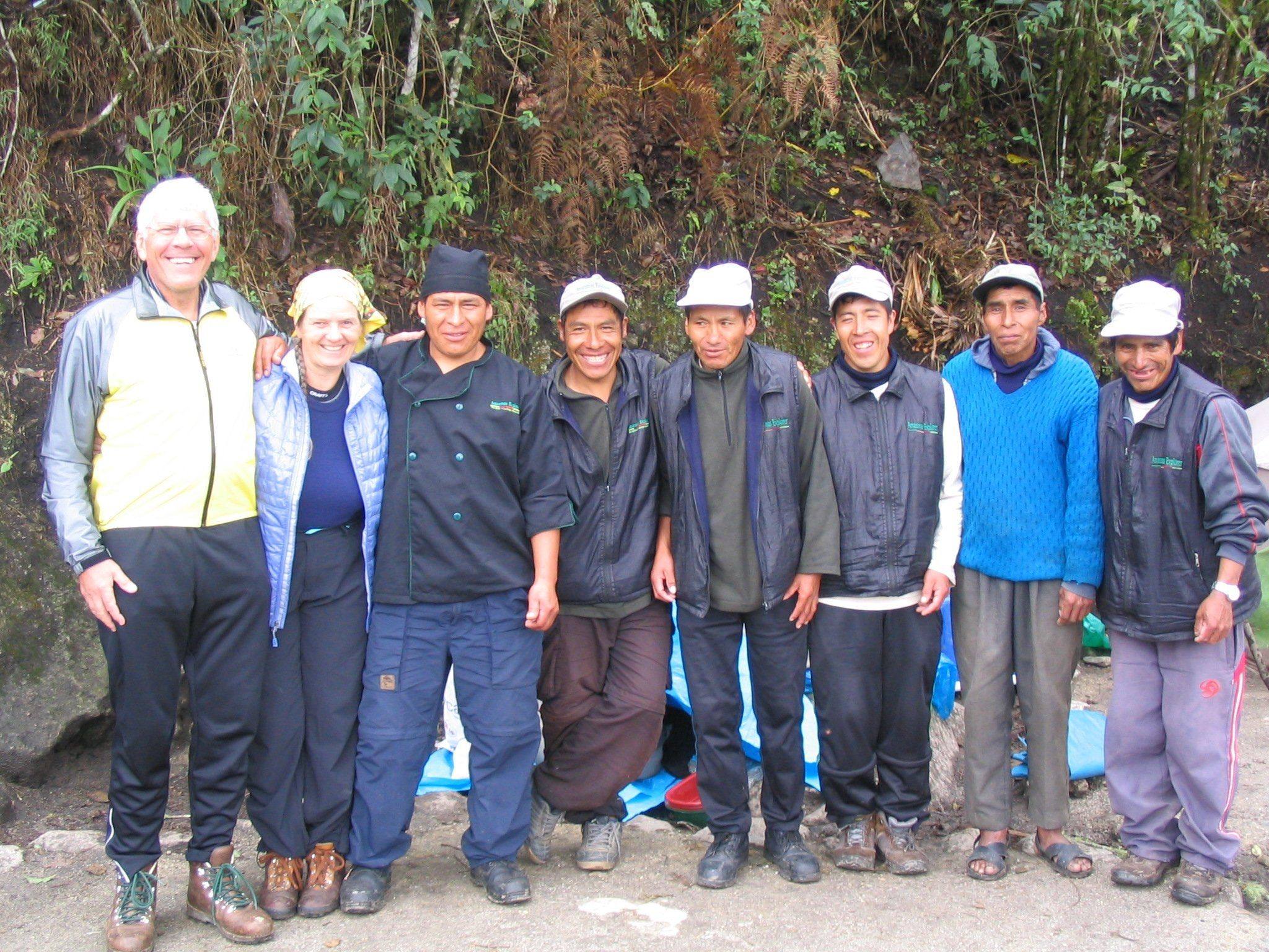 picture of us in Inca Trail