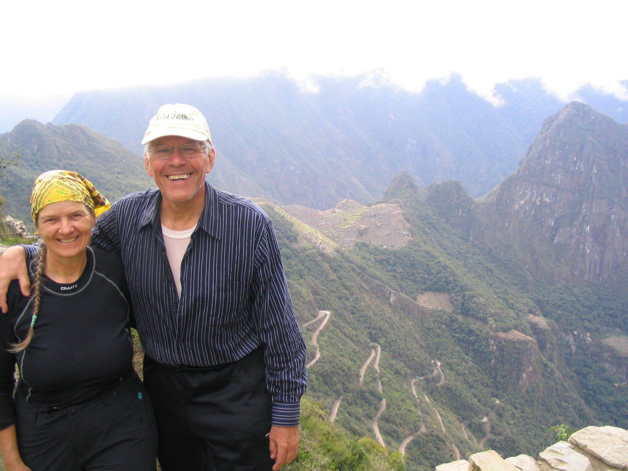 picture of us in Inca Trail